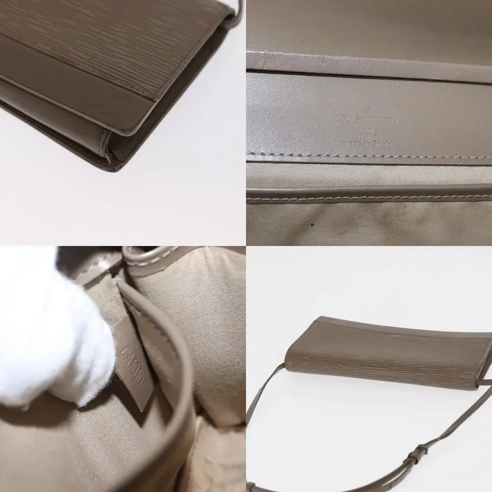 Louis Vuitton Epi Honfleur Clutch Bag Lilac Purple